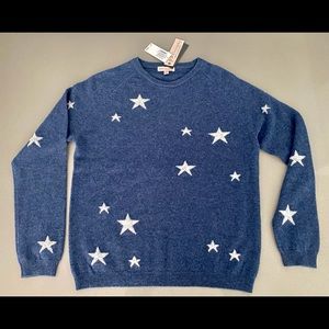 Cashmere Star Sweater by PHILOSOPHY LG NWT $228